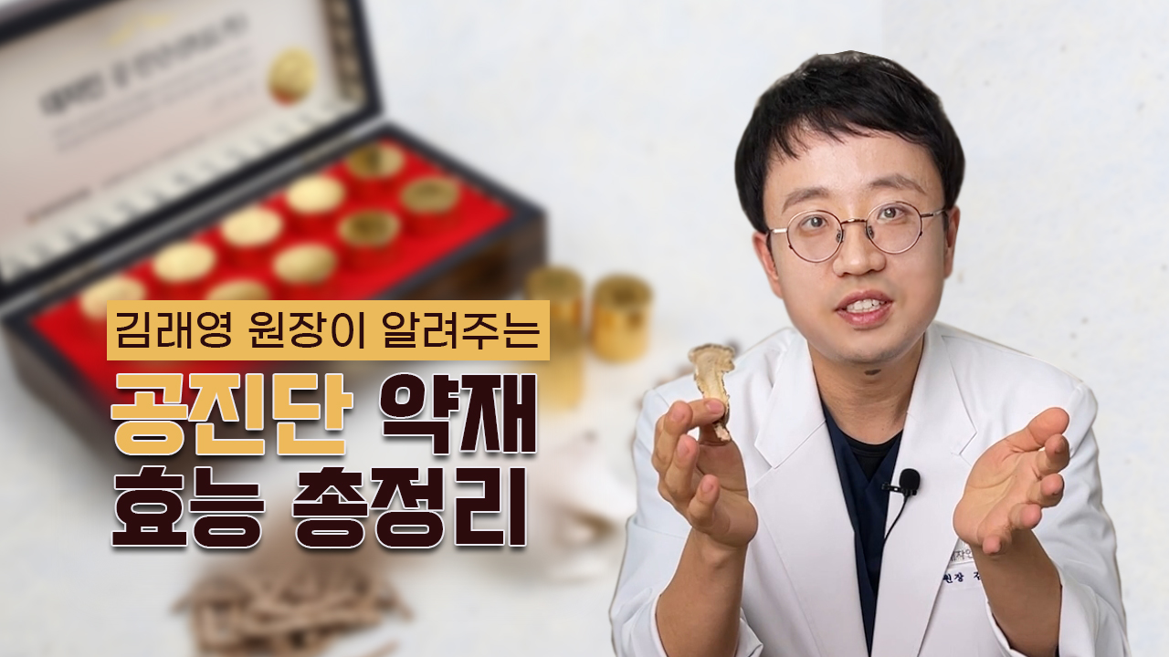 공진단 약재별 효능은 무엇?